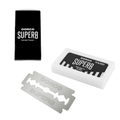 Dorco Superb Premium Blade Display, 10 Count Razor Blade Replacement Packs