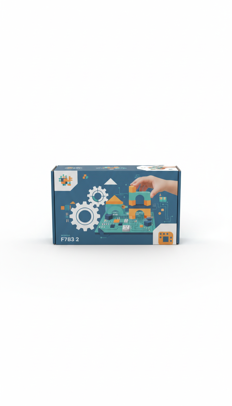 Educational Toy Set With Activity Cards