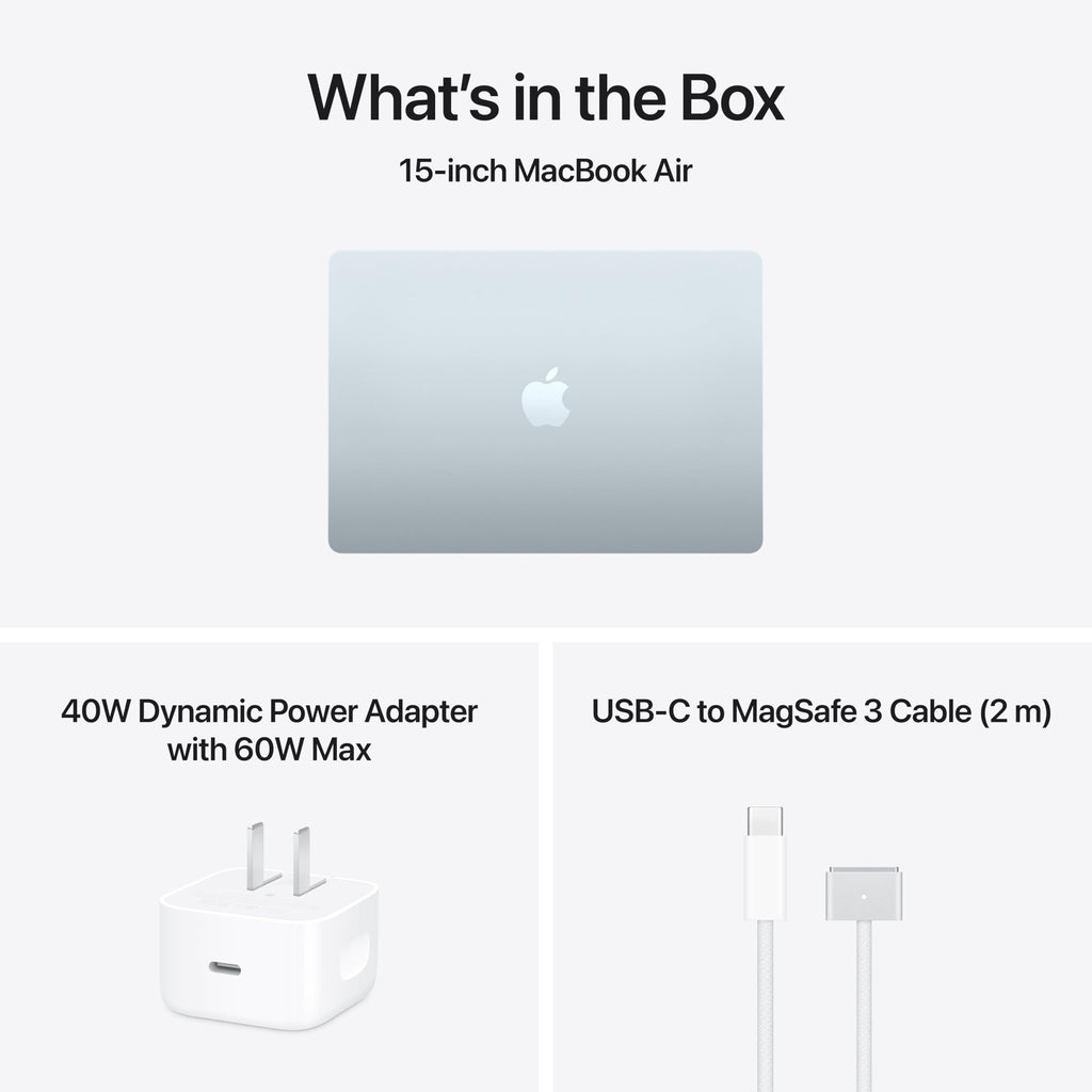 Apple 2026 MacBook Air 15-inch Laptop with M5 chip: Built for AI, 15.3-inch Liquid Retina Display, 16GB Unified Memory, 512GB SSD, 12MP Center Stage Camera, Touch ID, Wi-Fi 7; Midnight