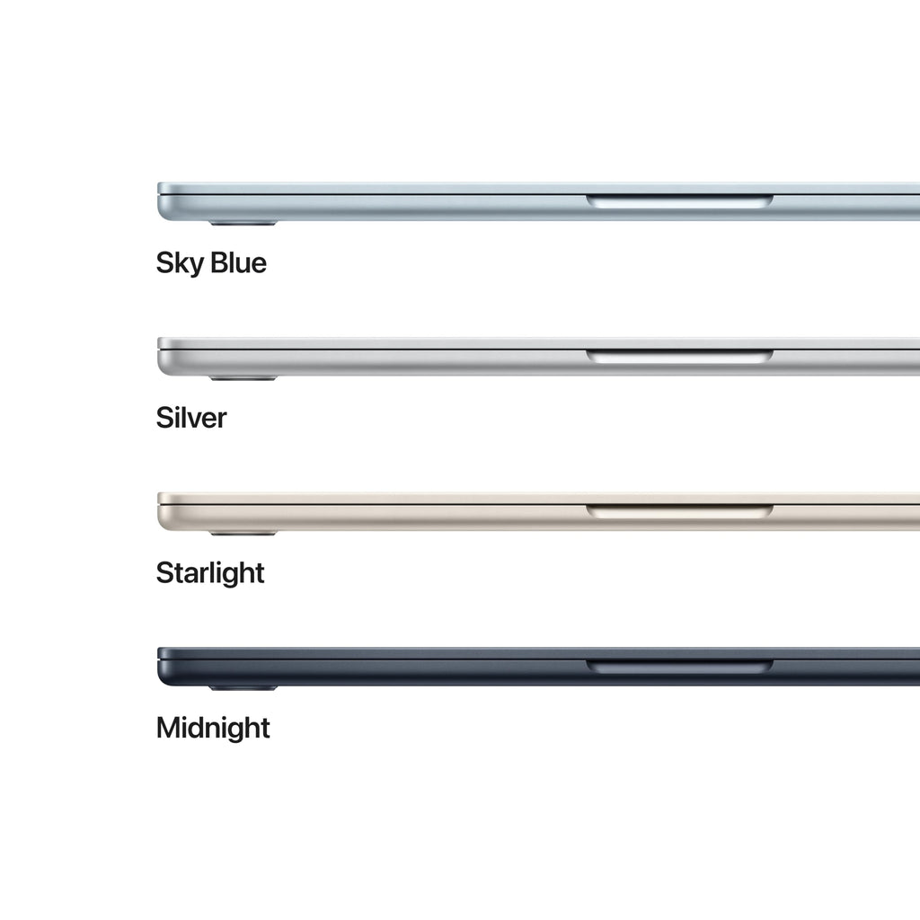 Apple 2026 MacBook Air 13-inch Laptop with M5 chip: Built for AI, 13.6-inch Liquid Retina Display, 16GB Unified Memory, 512GB SSD, 12MP Center Stage Camera, Touch ID, Wi-Fi 7; Midnight