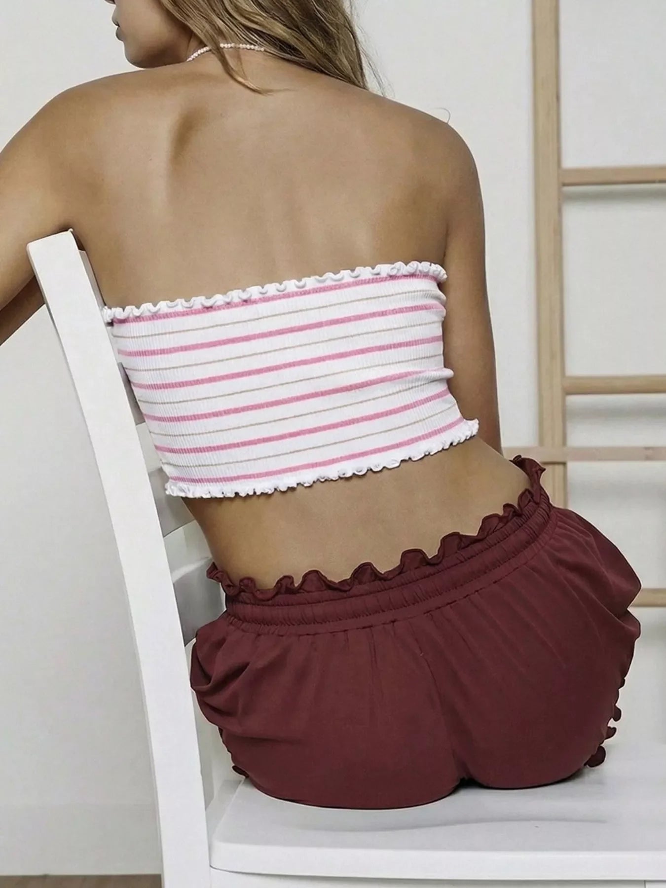 Striped Tube Top