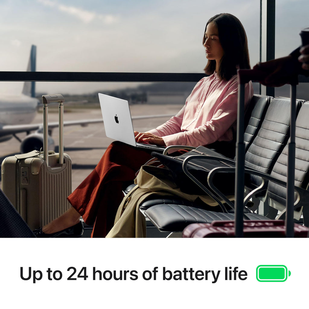 Apple 2026 MacBook Pro Laptop with Apple M5 Pro chip with 15-core CPU and 16-core GPU: Built for AI, 14.2-inch Liquid Retina XDR Display, 24GB Unified Memory, 1TB SSD, Wi-Fi 7; Space Black