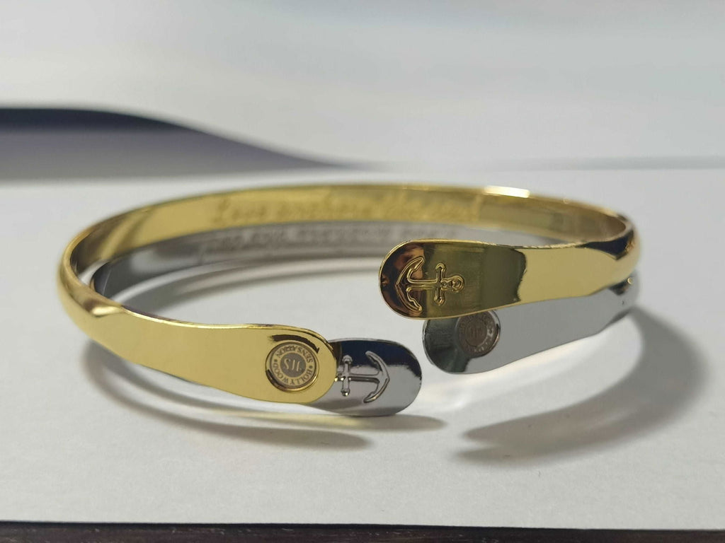 Anchor Bracelet Engraved Bracelets Love Anchors the Soul Anchor Bracelet