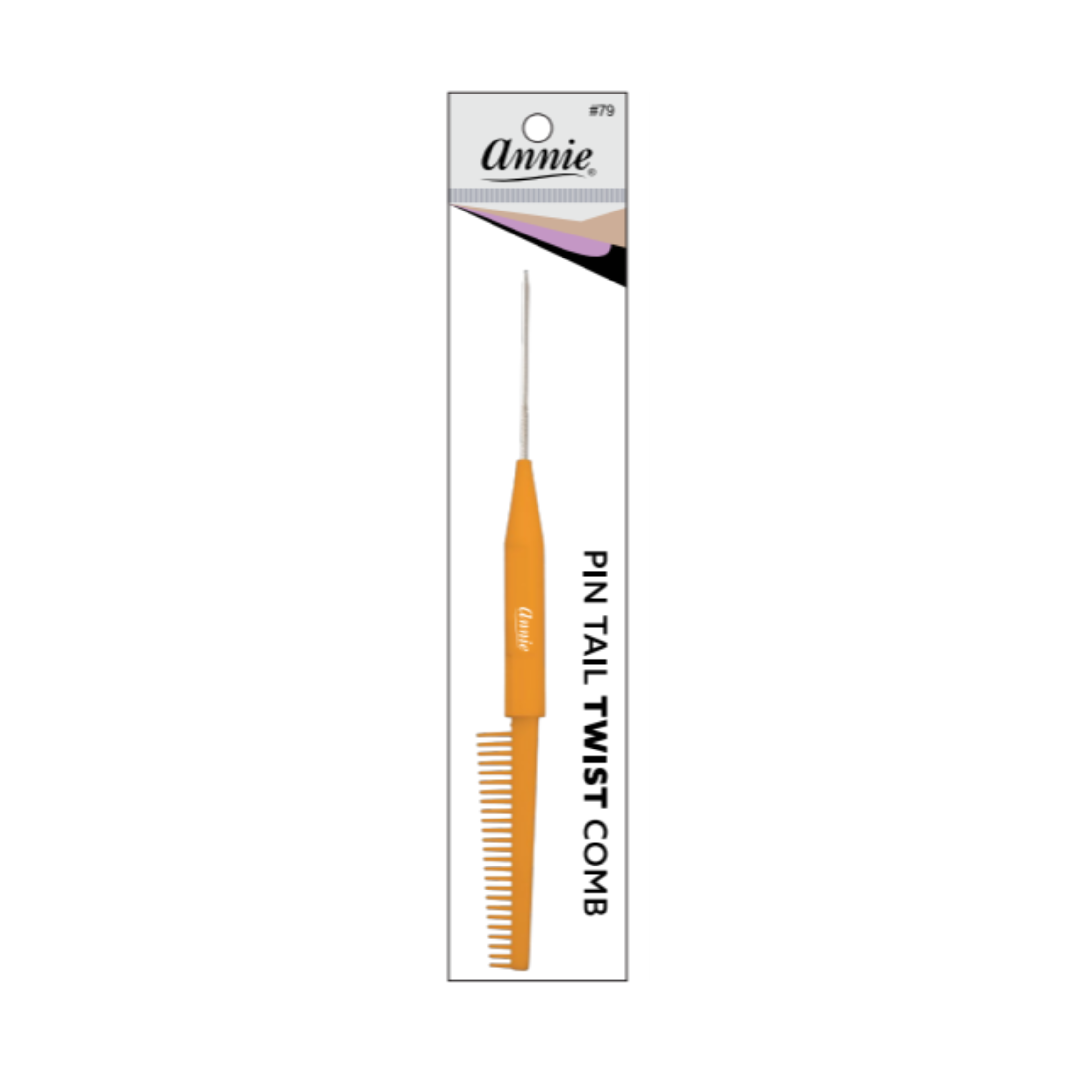 Annie Pin Tail Twist Comb, 1 Count, Assorted