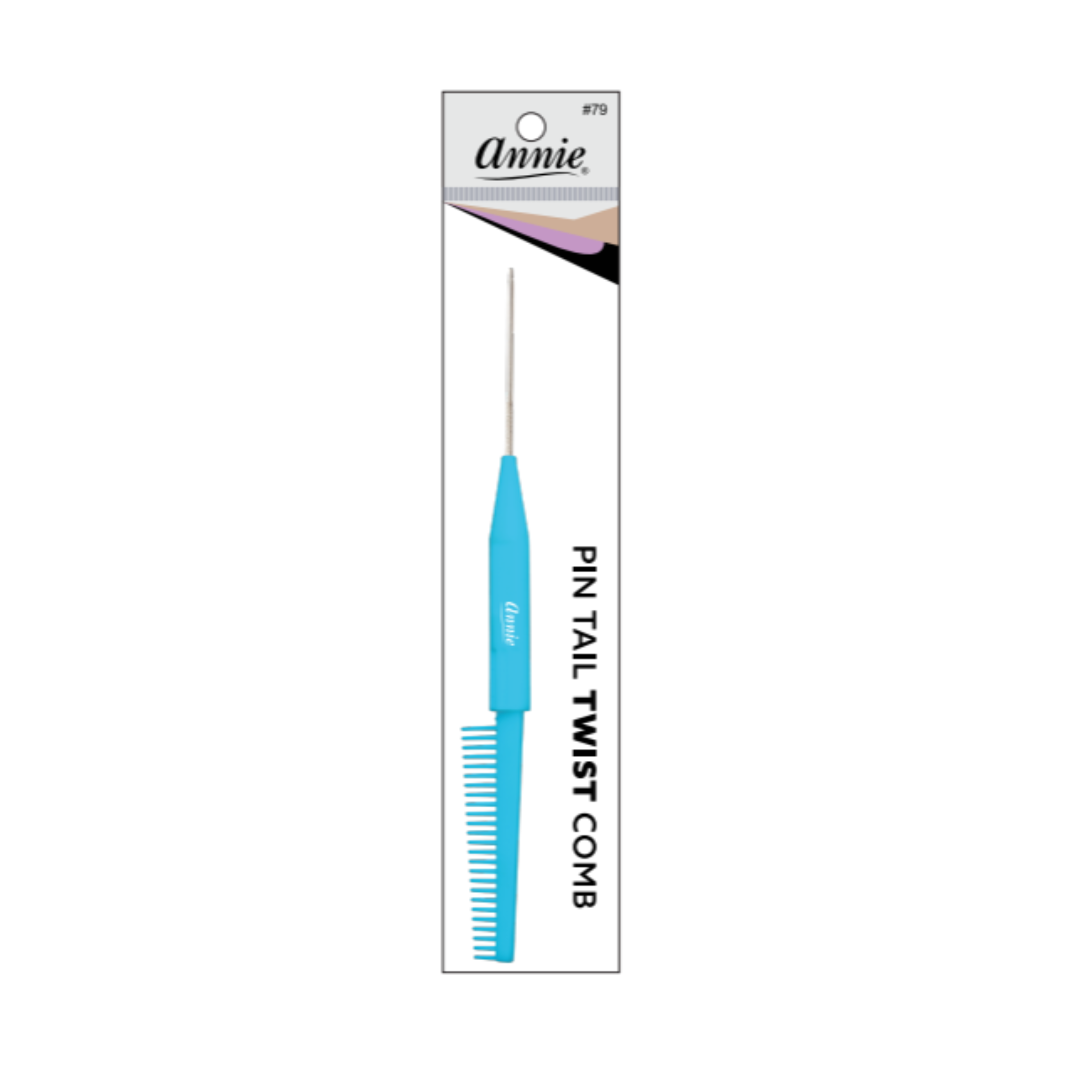 Annie Pin Tail Twist Comb, 1 Count, Assorted