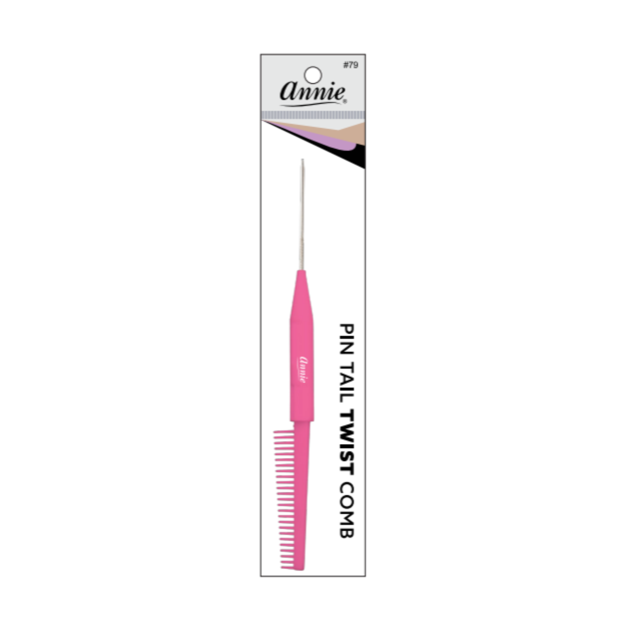 Annie Pin Tail Twist Comb, 1 Count, Assorted