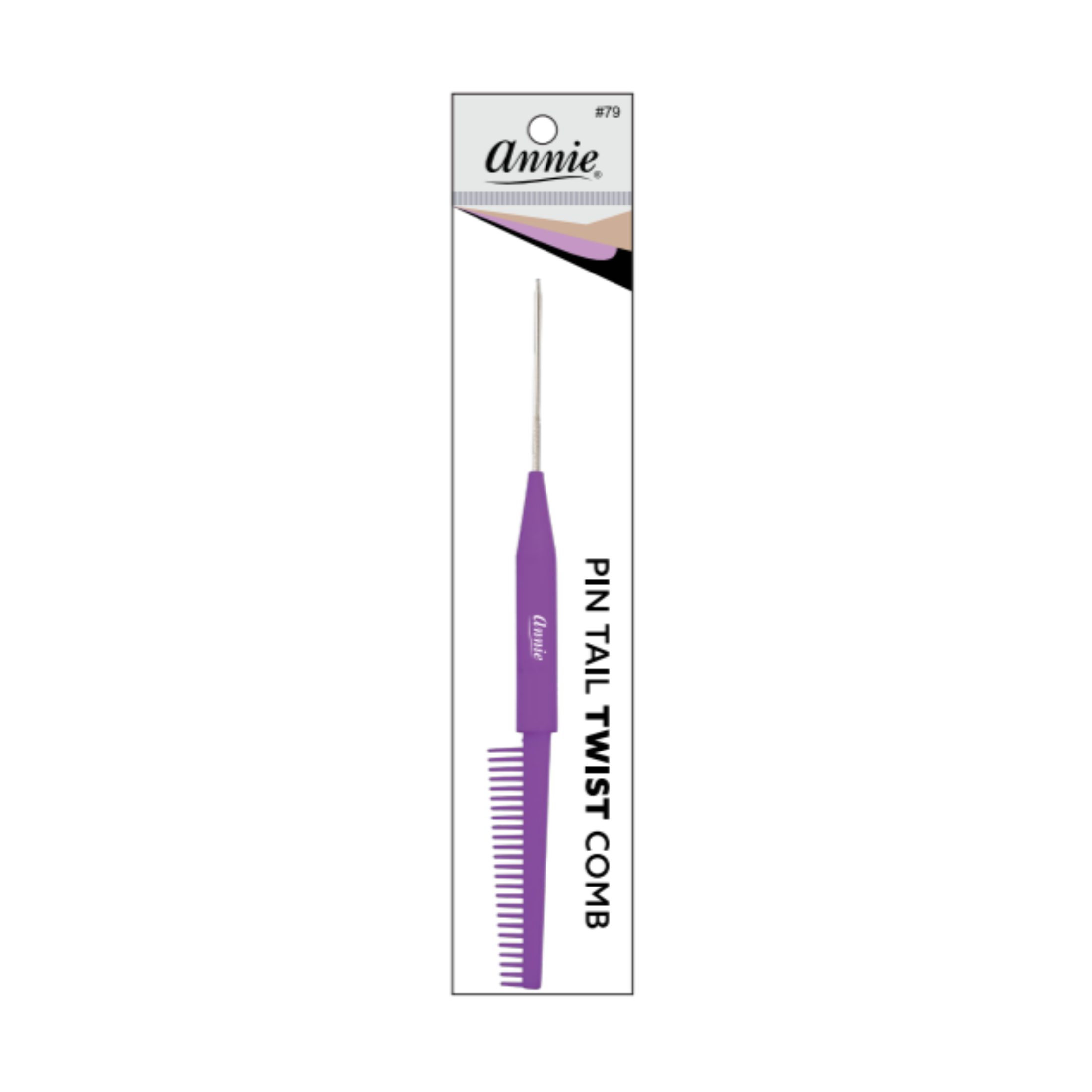 Annie Pin Tail Twist Comb, 1 Count, Assorted