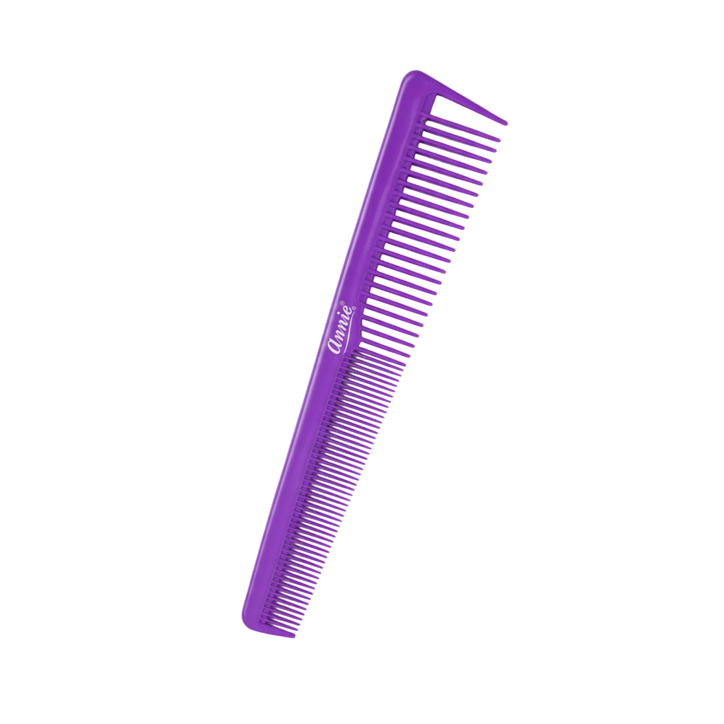 Annie Section Barber Comb with Hook Tip, 1 Count, Assorted
