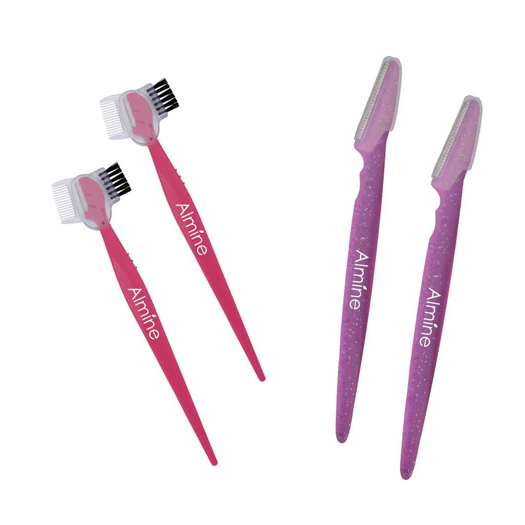 Almine Multi Brow Set, 4 Count, Assorted Color