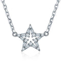 Crystal Star Pendant Necklace