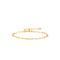 Elegant Paperclip Link Bracelet