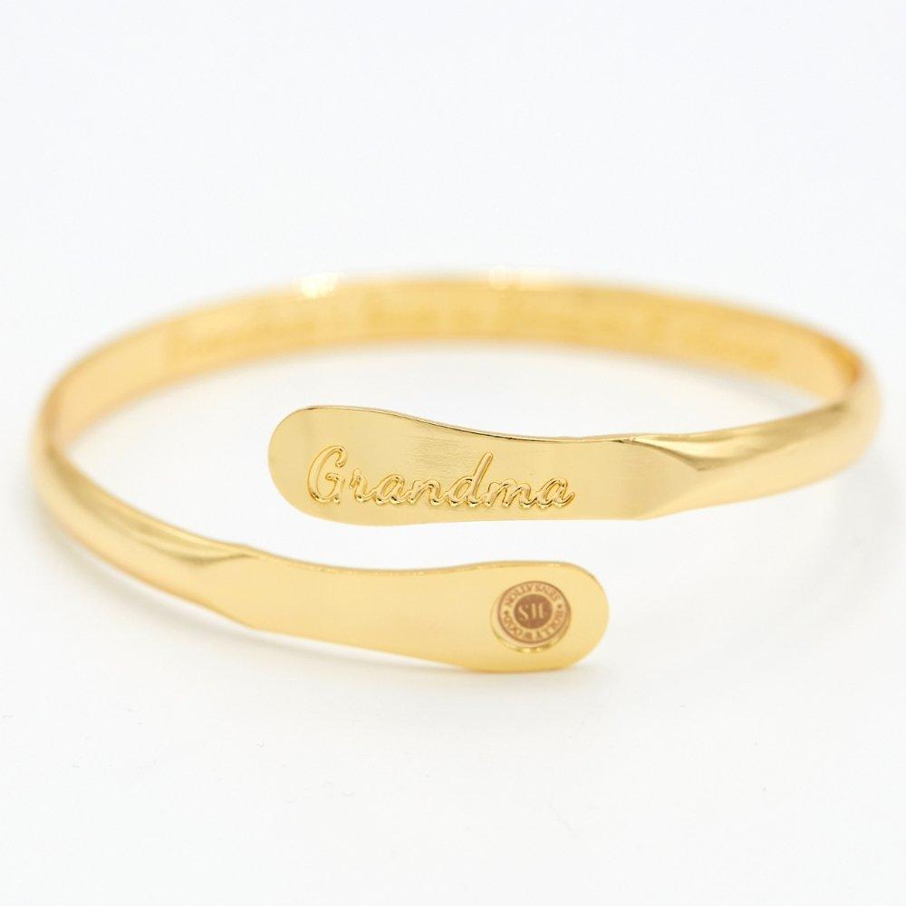 Grandma Bracelet – “Grandma’s Love Is Forever Always” Inspirational Jewelry Gift