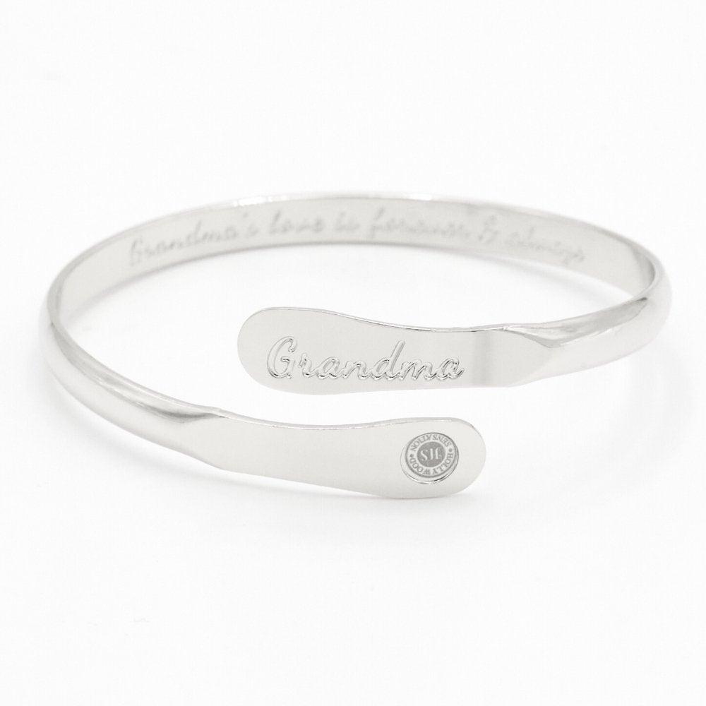 Grandma Bracelet – “Grandma’s Love Is Forever Always” Inspirational Jewelry Gift