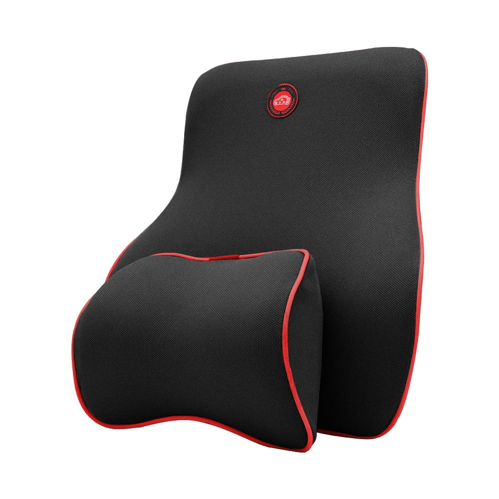 Memory Foam Car Neck and Back Pillow