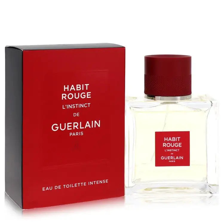 Habit Rouge L'instinct Toilette Intense By Guerlain Cologne for Men
