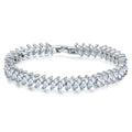 Marquise Cubic Zirconia Tennis Bracelet with AAA+ Cubic Zirconia