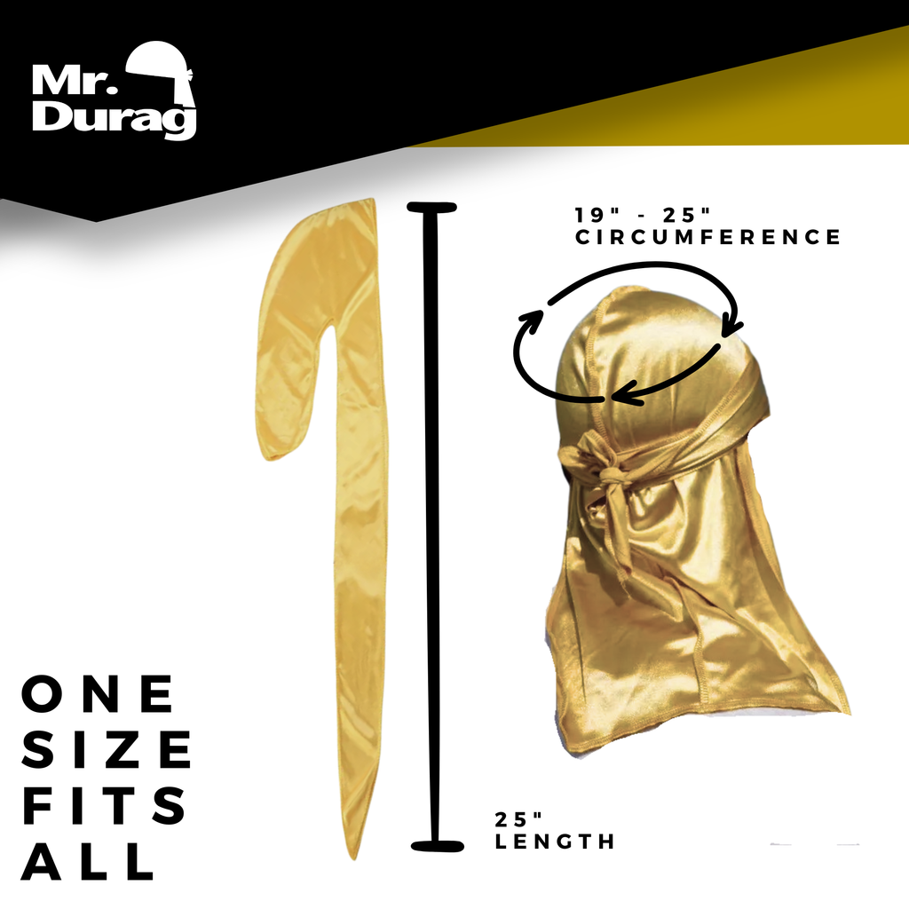 Mr. Durag Wave Maxx Silky Satin Durag, 1 Count, Assorted Vibrant