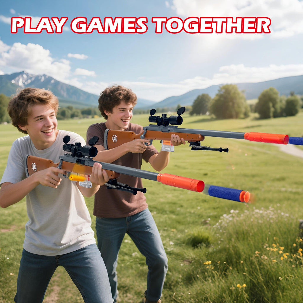 M24 Tactical Sniper Rifle Toy – Realistic Foam Dart Blaster for Backyard Combat Play
