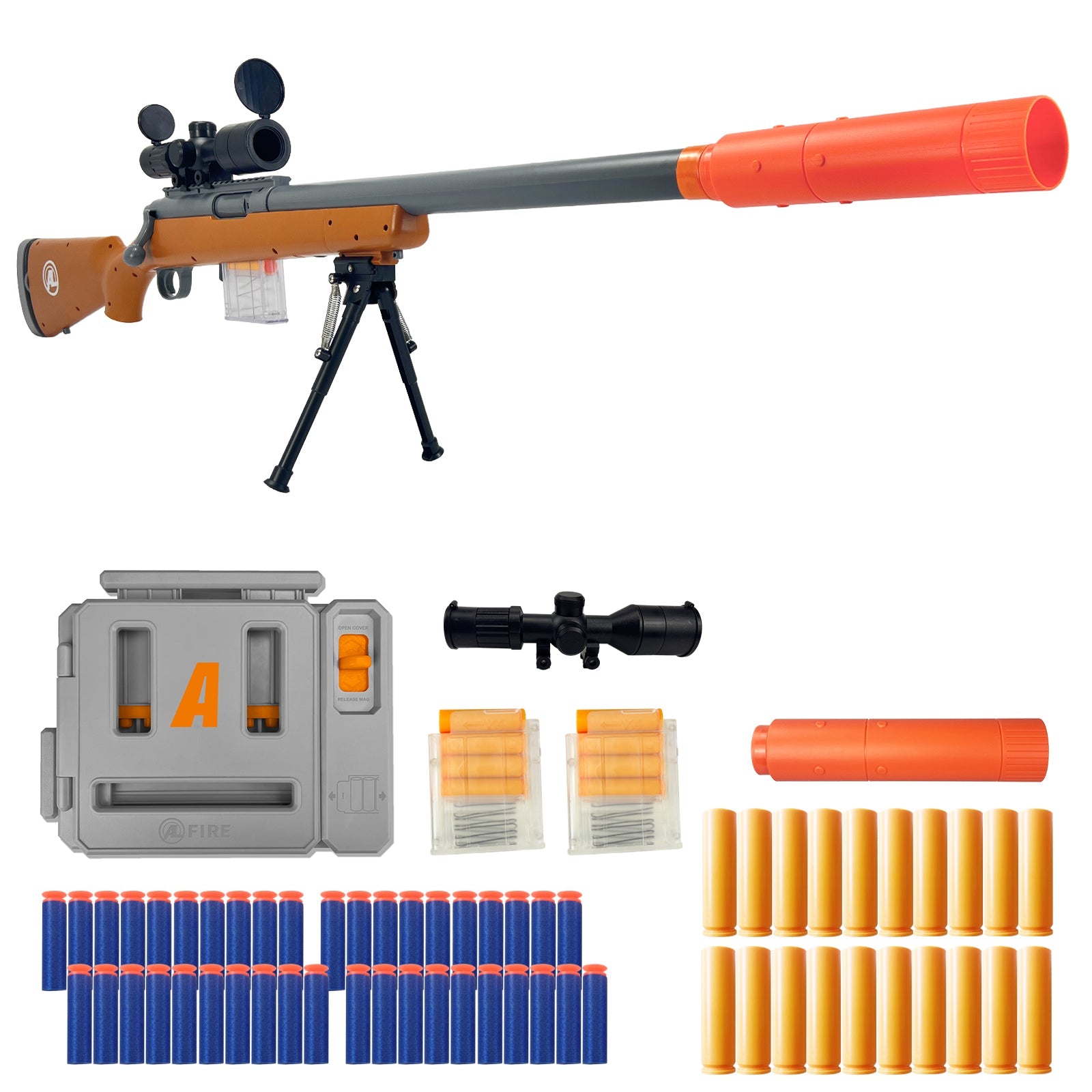 M24 Tactical Sniper Rifle Toy – Realistic Foam Dart Blaster for Backyard Combat Play
