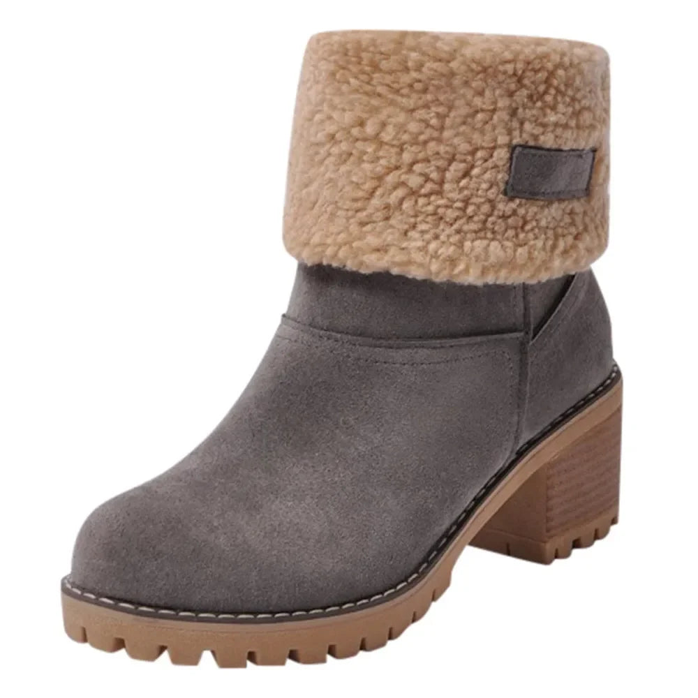 Women's Winter Snow Boots – Warm Comfortable Outdoor Shoes