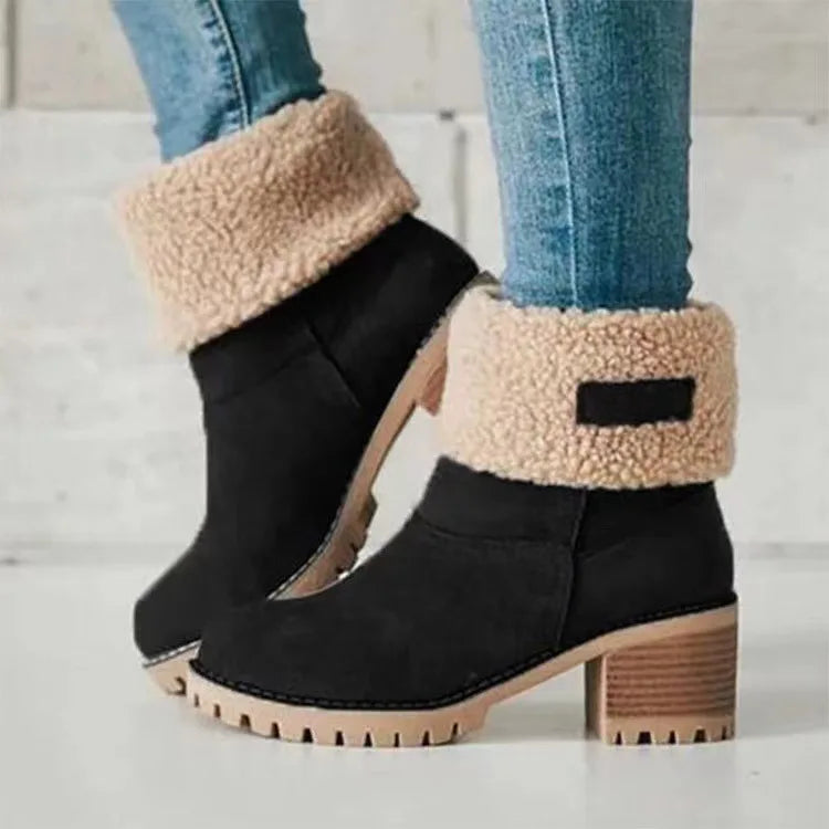 Women's Winter Snow Boots – Warm Comfortable Outdoor Shoes
