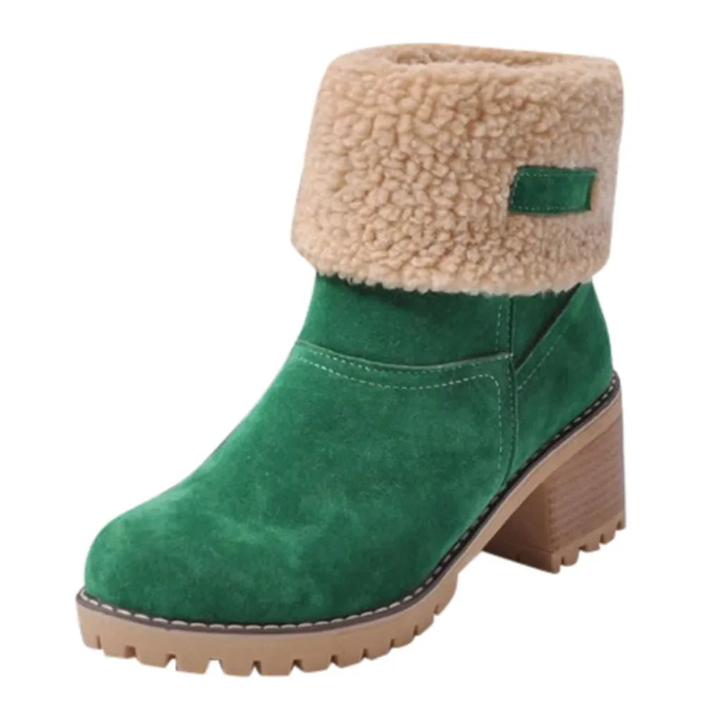 Women's Winter Snow Boots – Warm Comfortable Outdoor Shoes