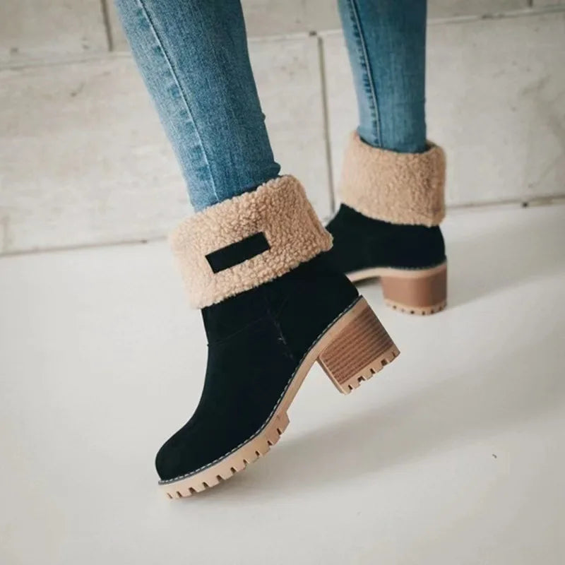 Women's Winter Snow Boots – Warm Comfortable Outdoor Shoes