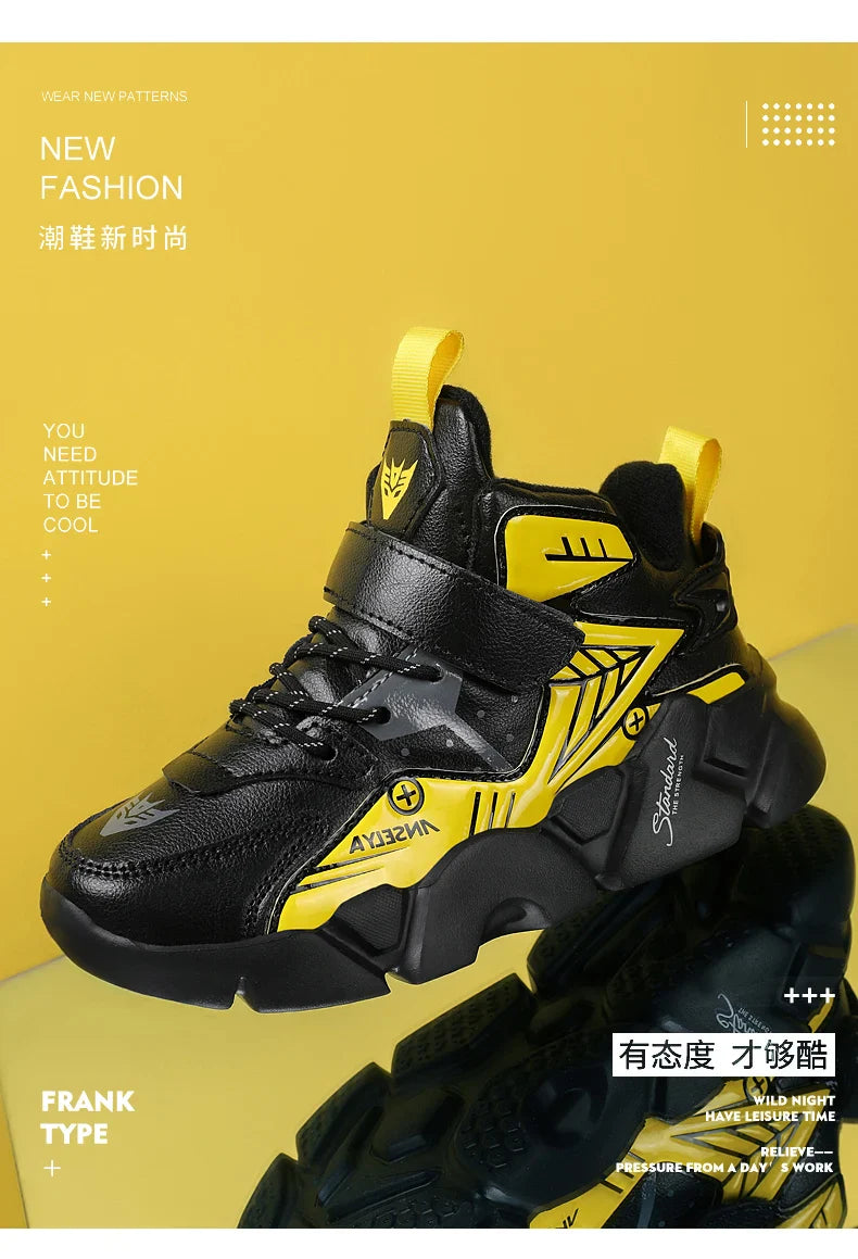 Kids Snow Boots for Boys Girls High Quality Winter Warm Waterproof Children Fashion Sport Shoes Sneakers Girls Snow Boots