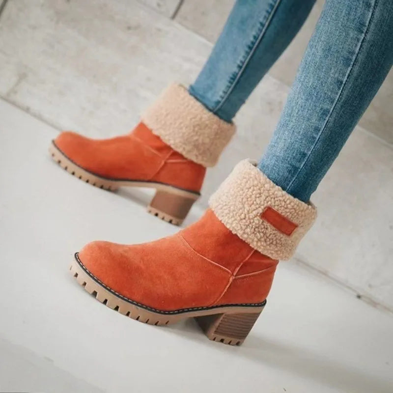 Women's Winter Snow Boots – Warm Comfortable Outdoor Shoes