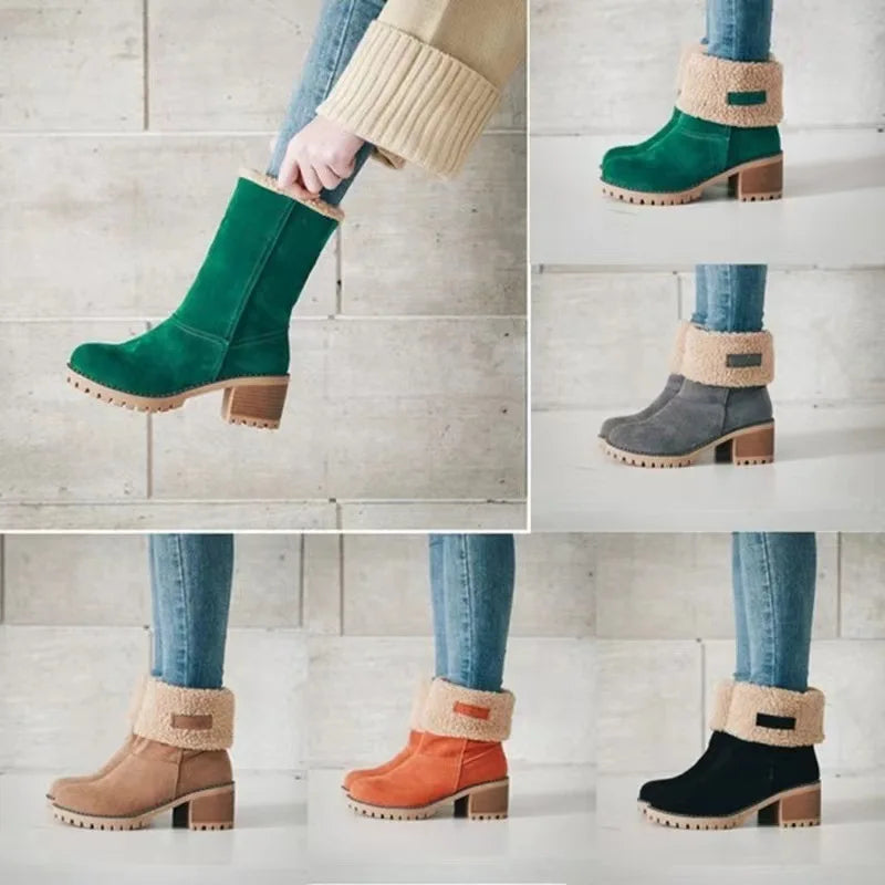 Women's Winter Snow Boots – Warm Comfortable Outdoor Shoes