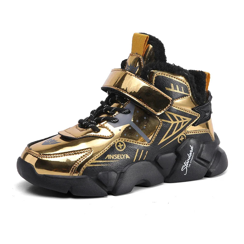 Kids Snow Boots for Boys Girls High Quality Winter Warm Waterproof Children Fashion Sport Shoes Sneakers Girls Snow Boots