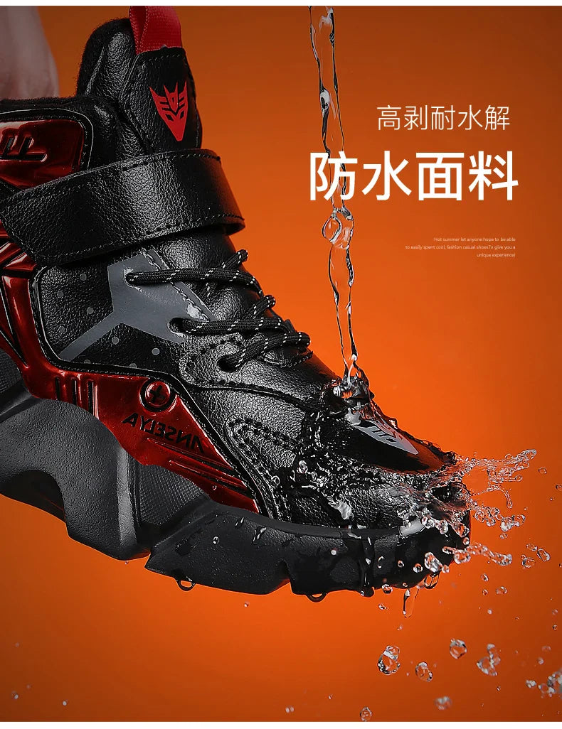 Kids Snow Boots for Boys Girls High Quality Winter Warm Waterproof Children Fashion Sport Shoes Sneakers Girls Snow Boots
