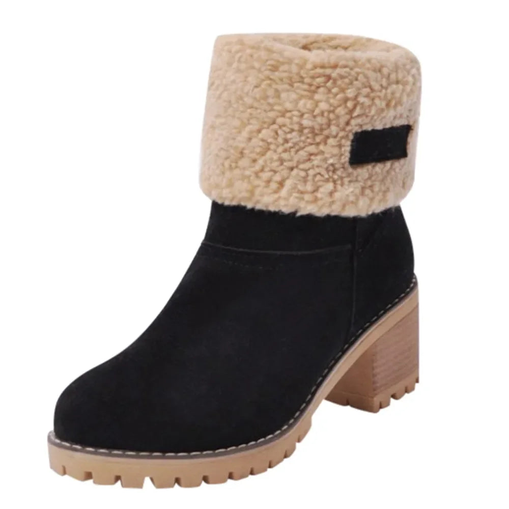 Women's Winter Snow Boots – Warm Comfortable Outdoor Shoes