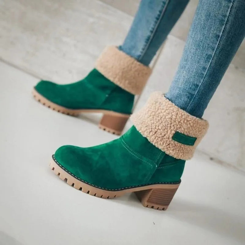 Women's Winter Snow Boots – Warm Comfortable Outdoor Shoes