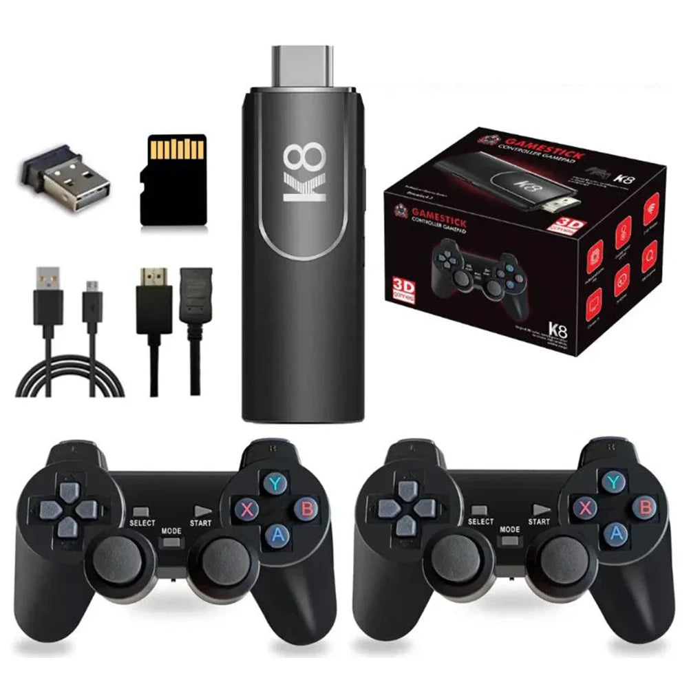 58000 Games Handheld Console – 256GB 4K TV Wireless Gamepad