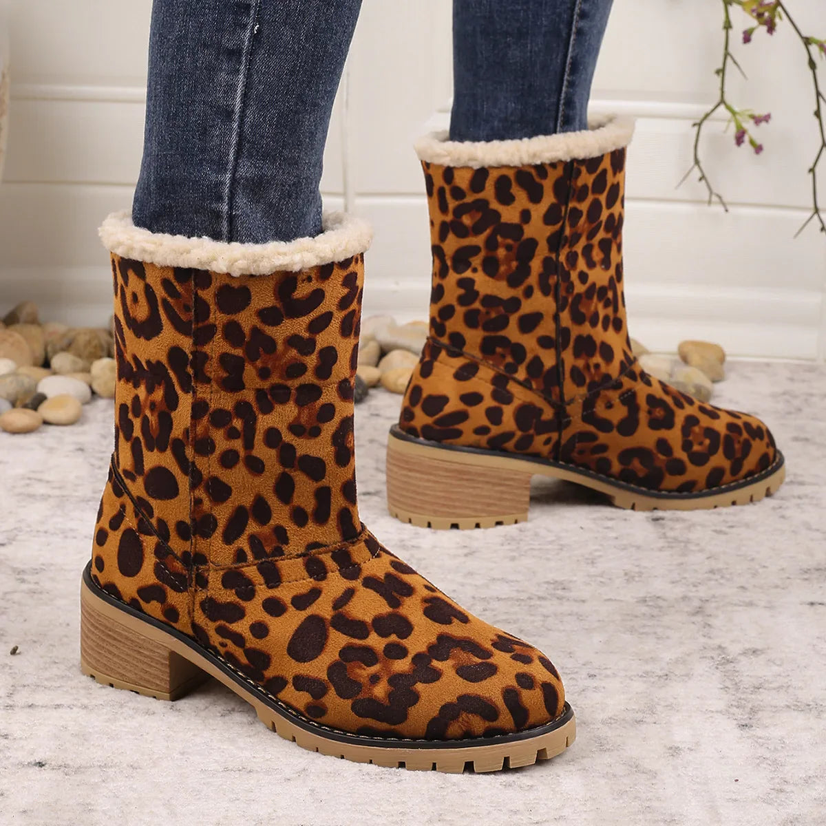 Women's Winter Snow Boots – Warm Comfortable Outdoor Shoes