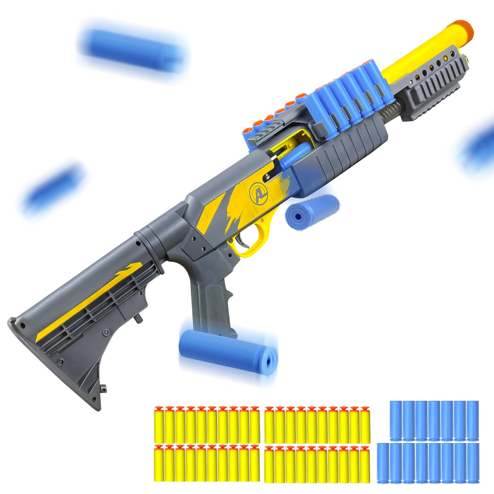 Tactical Shotgun Toy – Realistic Foam Dart Blaster for Backyard Adventures