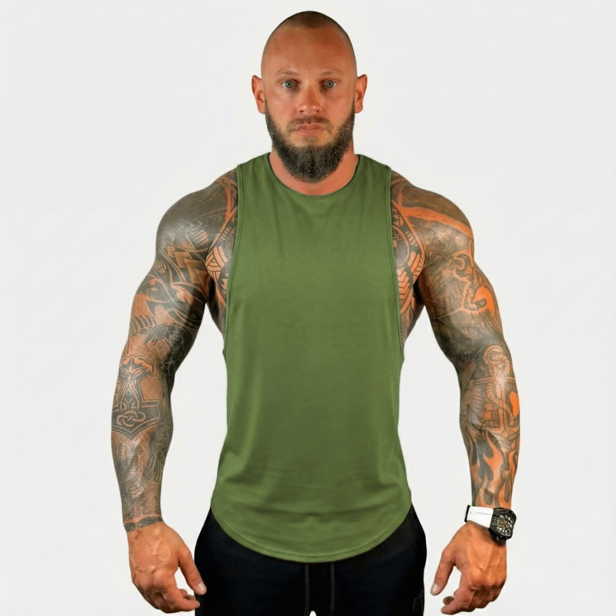 Drop Arm Tank Top
