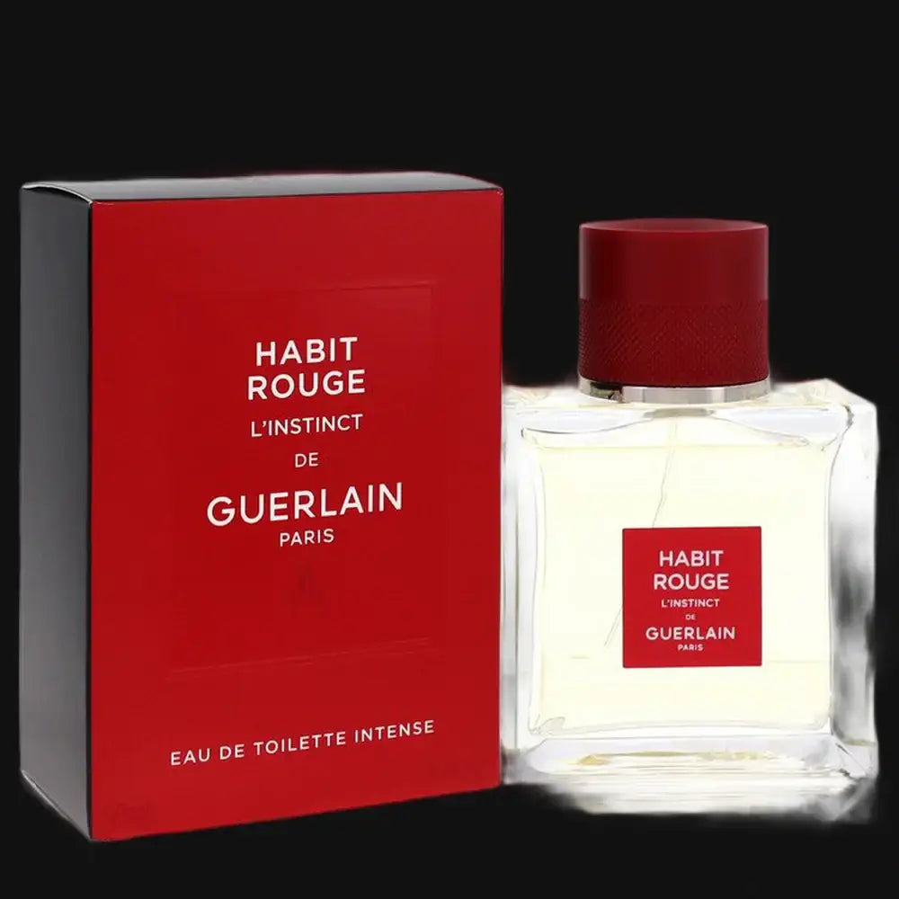 Habit Rouge L'instinct Toilette Intense By Guerlain Cologne for Men