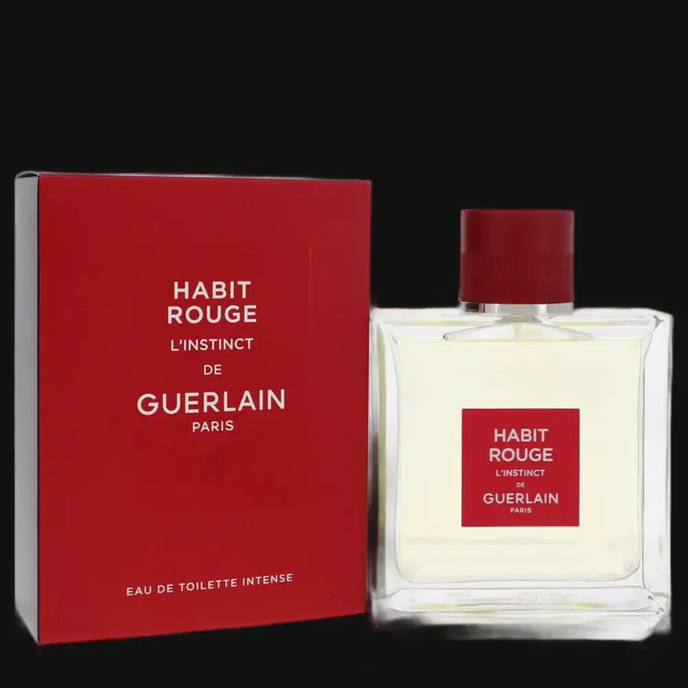 Habit Rouge L'instinct Toilette Intense By Guerlain Cologne for Men